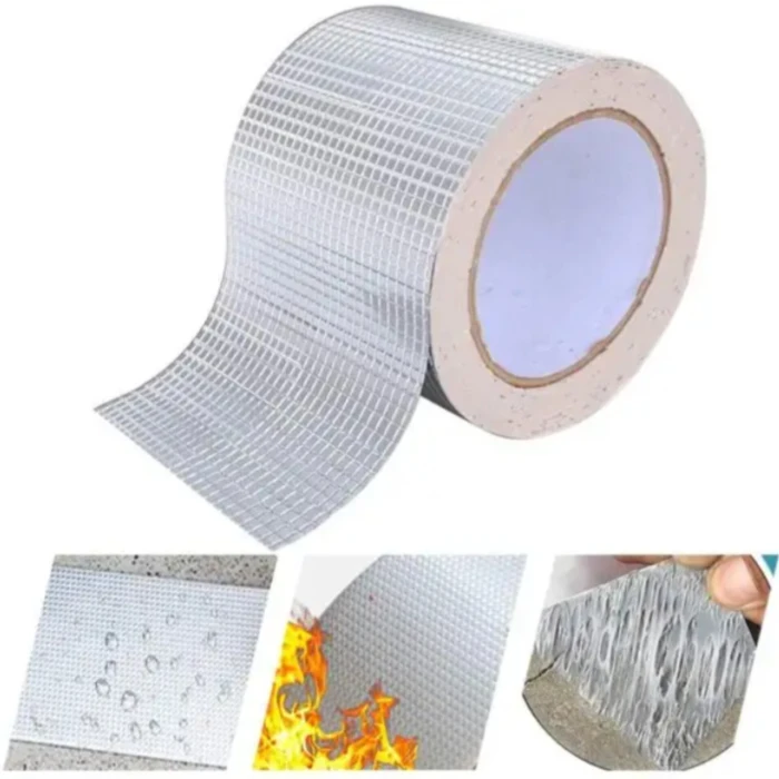 2 Pcs- High Temp Aluminum Foil Tape – Heat Resistant Repair Tape
